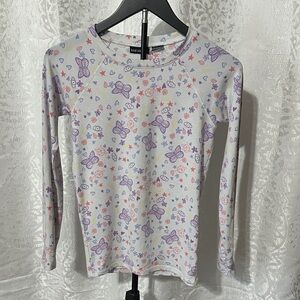 Kidtopia Multicolor Doodle Print Shirt, Sz Large